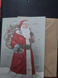 AC22 "FATHER CHRISTMAS" ADVENT CALENDER SALLY SWANNELL
