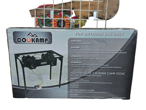 SA500 COOKAMP 2 BURNER HI PRESSURE