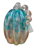 861035 GLITZHOME HAND BLOWN GLASS PUMPKIN