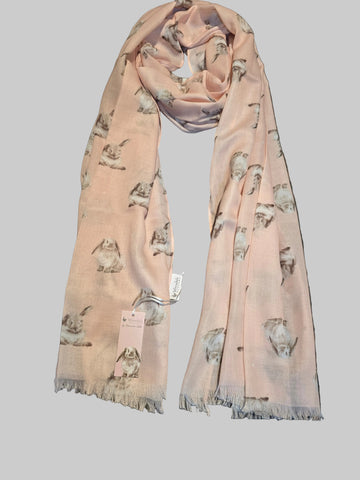 SCF007 "SOME BUNNY" COLOUR PINK CHAMPAGNE WRENDALE DESIGNS