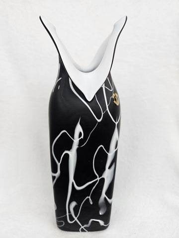 DG208BKW2 VASES BAIJAN GLASS