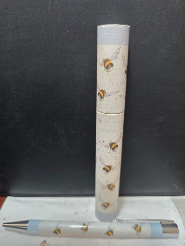 PEN006 BEES WRITING PEN WRENDALE DESIGNS