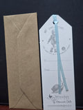 BM005 WRENDALE DESIGNS BOOKMARK "THE PREMIER" SNAILS & PIGTAILS