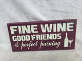 008478 GLITZHOME 4 PC WOODEN SIGNS DECOR PACK