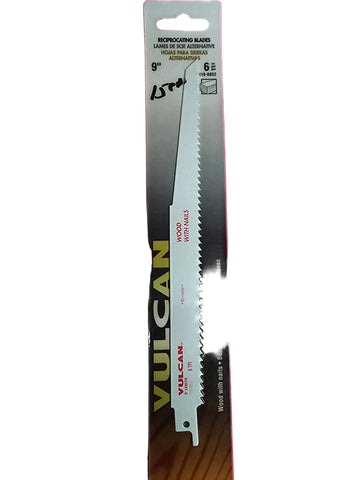119-8852 Vulcan 12"Recipocating Blade 6 TPI Bi-Metal 1Pack