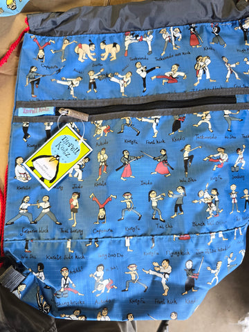 37KB TYRRELL KATZ BOOK SACK/BACK PACK Martial Arts