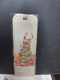 BM025 RABBIT "GROW YOUR OWN" BOOKMARK WRENDALE DESIGNS