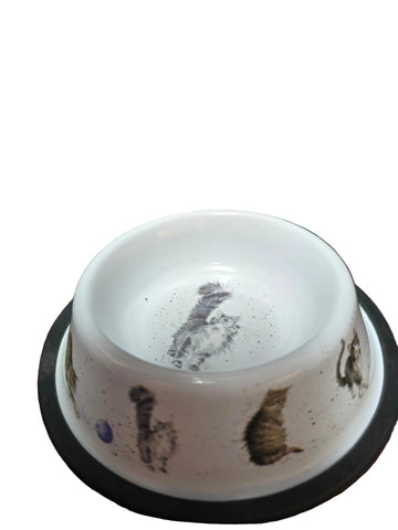 TN008 CAT BOWL WRENDALE DESIGNS