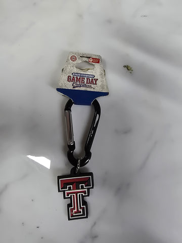 GAME DAY OUTFITTERS TEXAS TEC KEYRING