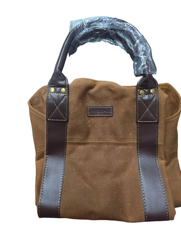 PB17-169 INNO STAGE RUST CANVAS FIREWOOD CARRIER BAG EXTRA LARGE