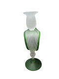CH618GF CANDLE HOLDER BAIJAN GLASS