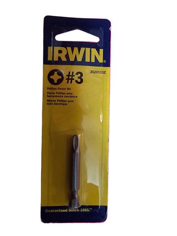 3520111C #3 PHILLIPS IRWIN POWER BIT (1 15/16")