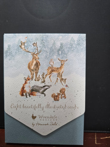 AXNCP004 "WINTER WONDERLAND" CHRISTMAS CARDS