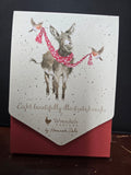 AXNCP002 "ALL WRAPPED UP" CHRISTMAS CARDS WRENDALE DESIGNS