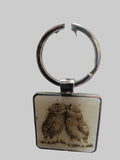 KR001 OWLS KEY RING WRENDALE DESIGNS
