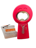BOP04 MAKE MY DAY HAPPY HOUR BOTTLE OPENER RED
