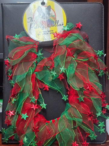 77031XL CHRISTMAS STARS PARTY COLLAR SIZE EXTRA LARGE