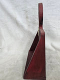 851173-B GLITZHOME 2 BOTTLE WINE SHELF-NIK-NAK SHELF RED