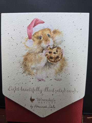 AXNCP006 "CHRISTMAS COOKIE" CHRISTMAS CARDS 8PK
