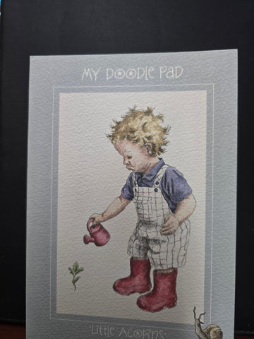 N021 "LITTLE ACORNS" DODDLE PAD WRENDALE DESIGNS