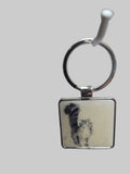 KR009 KITTY KEYRING WRENDALE DESIGNS