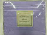 LAVENDER BBG 3300 COLLECTION KING 4PC SHEET SET