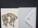 GE063-6 WRENDALE DESIGNS "IRRELEPHANT" JUST FOR YOU GIFT CARD