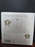 NCP013 ELEPHANTASTIC NOTECARD PACK WRENDALE DESIGNS