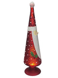 7243 LED SANTA TABLETOP DECORATION 12"