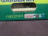 RC4C4 GREENES 4' X 4' X 7" CEDAR RAISED GARDEN KIT