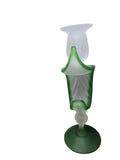 CH618GF CANDLE HOLDER BAIJAN GLASS