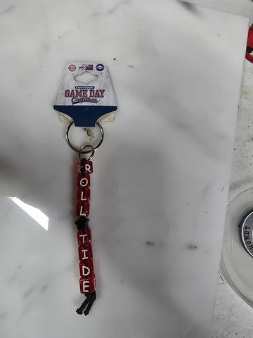 GAME DAY OUTFITTERS CLEMSON ROLL TIDE KEYRING