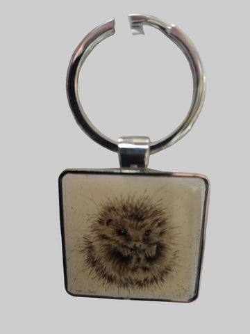 KR002 HEDGEHOG KEYRING WRENDALE DESIGNS