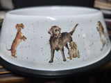 TN007 DOG MEDIUM DOG BOWL WRENDALE DESIGNS