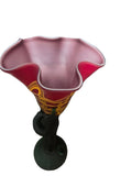 CH614RBK-4 CANDLE HOLDER BAIJAN GLASS