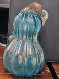 851890 GLITZHOME HAND BLOWN GLASS PUMPKIN