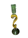 CH610YG CANDLE HOLDER BAIJAN GLASS