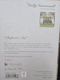 AGC08 WRENDALE DESIGNS SALLY SWANNELL "SHEPHERD'S HUT" GREETING CARD
