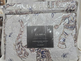 QNA-2429 LA BREA FULL/QUEEN NADI ELEPHANT 3PC QUILT SET