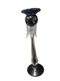CH612BK CANDLE HOLDER BAIJAN GLASS