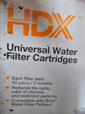 100 907 289 HDX WATER FILLTER CARTIDGES