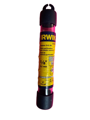 326000 1/8" IRWIN HAMMER MASONARY DRILL BIT