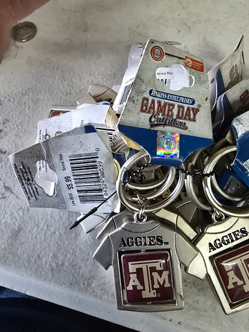 00599 GAME DAY OUTFITTERS TEXAS A&M KEYRING