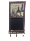 848548 GLITZHOME "EVERY EMPTY BOTTLE IS FILLED WITH MEMORIES" CHALK BOARD