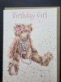 AVB003 WRENDALE DESIGNS "LOLA" GREETING CARD