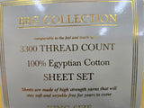 YEIIOW BBG 3300 COLLECTION KING 4PC SHEET SET
