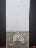 SJM05 WRENDALE DESIGNS FRIDGE NOTEPAD "HEN HOUSE" SALLY SWANNELL