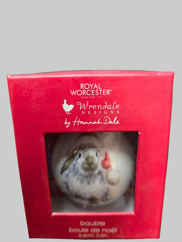 WNQC79011-XG ORNAMENTWNPA79011-XG "HO HO HO" RABBIT WRENDALE DESIGNS