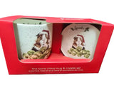 WNQR3943-XG GUIENEA PIG MUG & COASTER SET WRENDALE DESIGNS