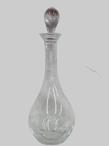 440 PRINCESS HOUSE CRYSTAL WINE DECANTER VINTAGE HAND BLOWN